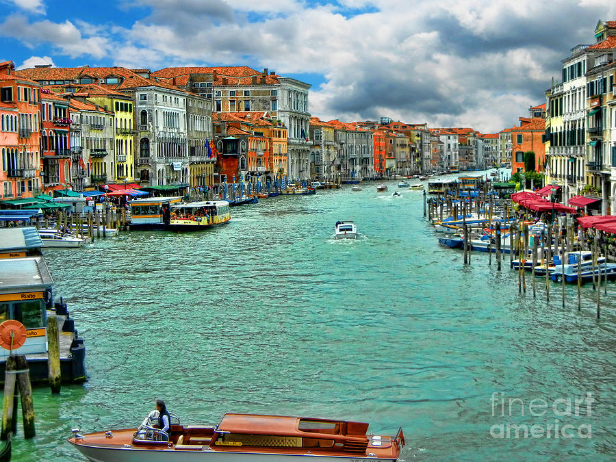 Enchanted Venice  Photograph by Mariola Bitner