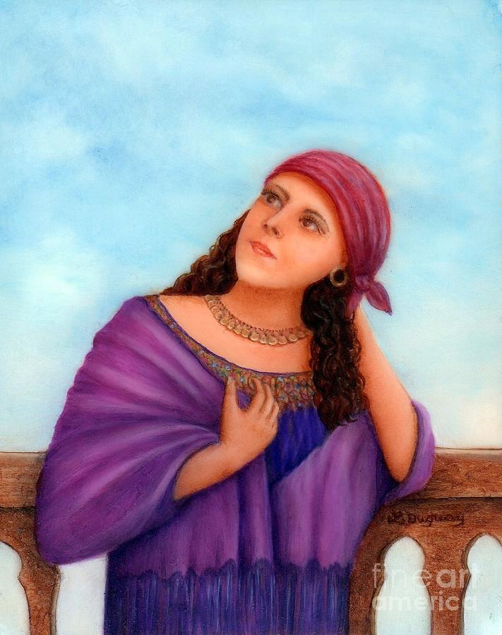 Enchanting Carmelita Painting by Lora Duguay