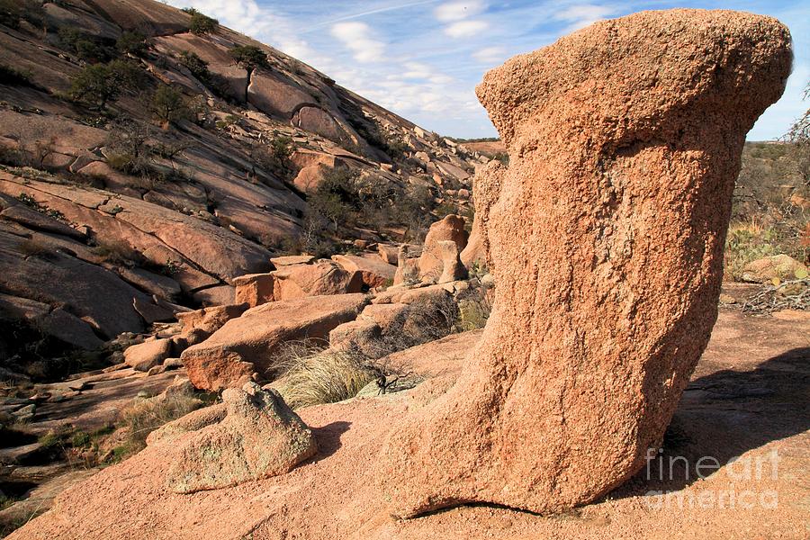 Enchanted Rock Photograph - Enchanting Rocks by Adam Jewell
