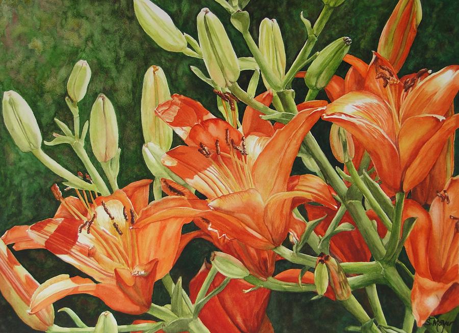 Flower Painting - Enchantment by Susan Moyer