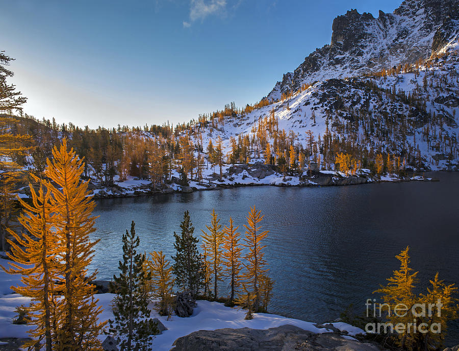 Enchantments Photograph - Enchantments Fall Colors by Mike Reid
