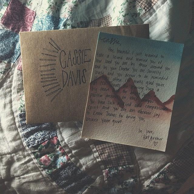 Encouraging Note From A Sweet Girl Photograph by Cassie Davis