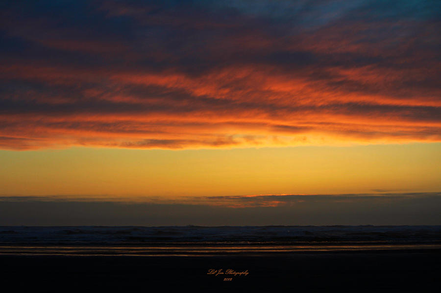 Beach Photograph - End Of A Perfect Day by Jeanette C Landstrom