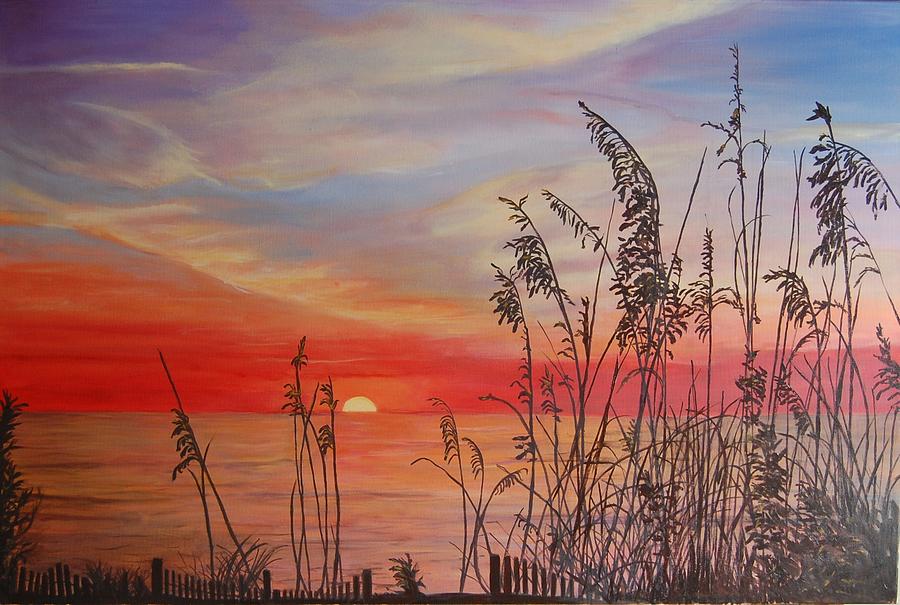 End of a Perfect Day Painting by Susan Dyson - Fine Art America