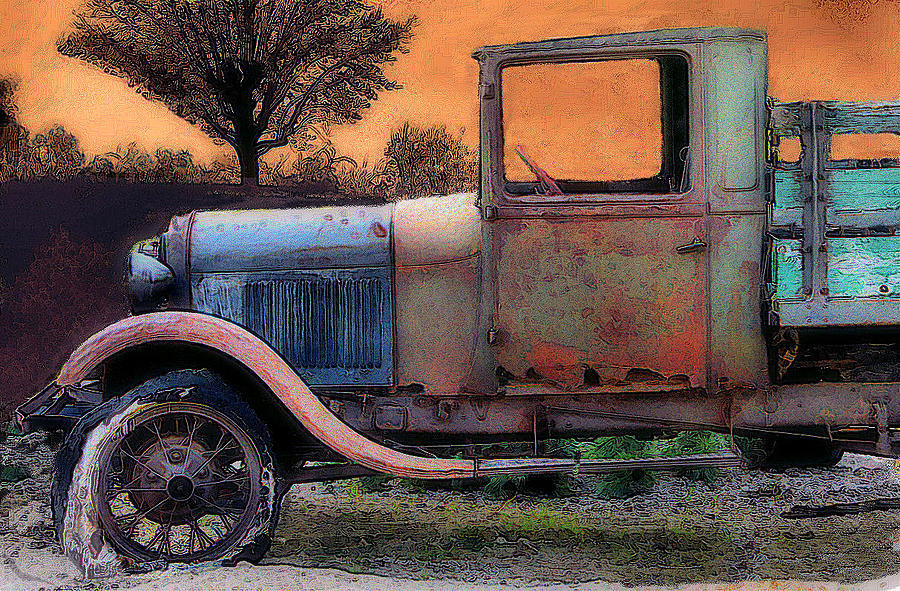Truck Photograph - End Of The Day by William Griffin