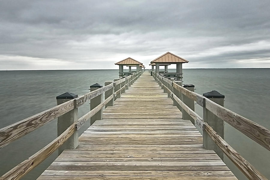 End of the dock Photograph by Charles Tisdale | Fine Art America