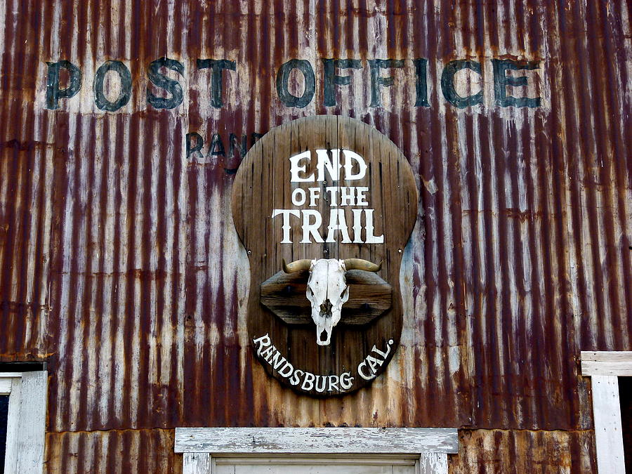 End of the Trail Photograph by Jeff Lowe