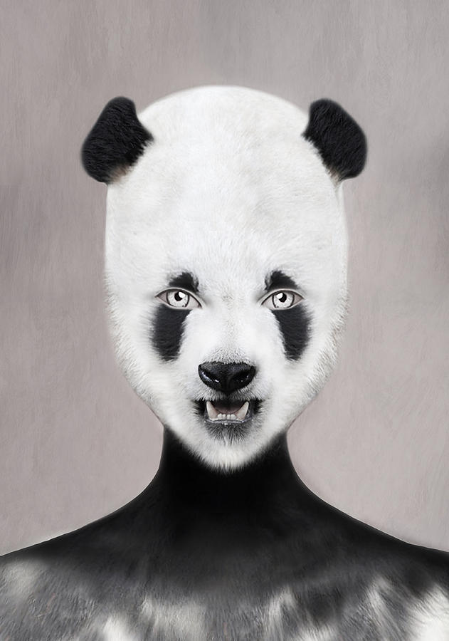 Panda Photograph - Endanger me by Yosi Cupano