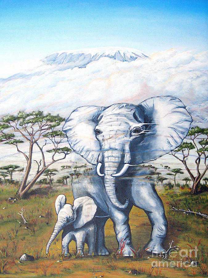 Endangered Painting by Jerome Stumphauzer