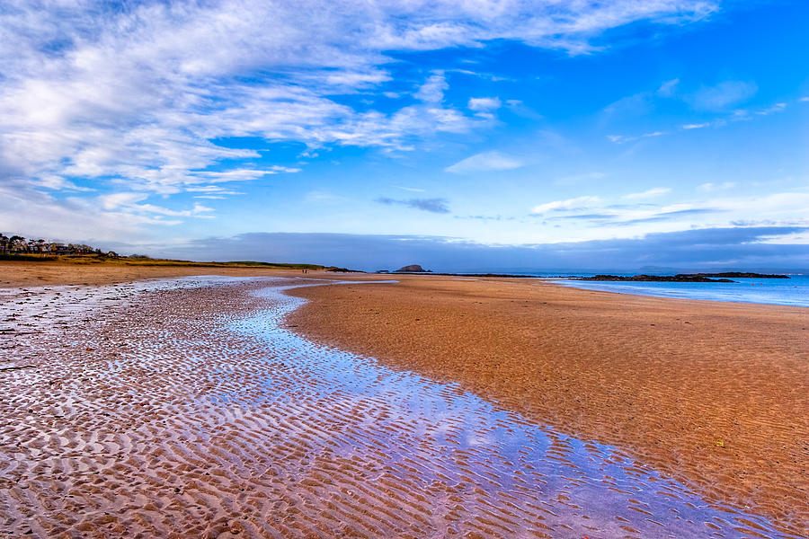 Endless Beach Sands - North Berwick Scottish Seaside Photograph by Mark Tisdale