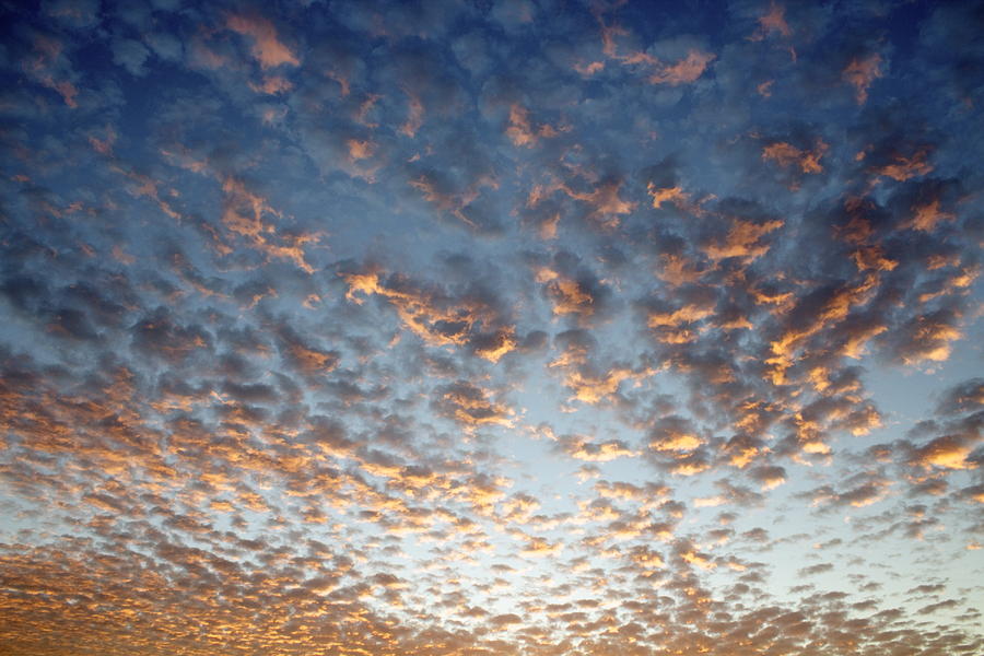 Sunset Photograph - Endless Clouds by Bailey Barry