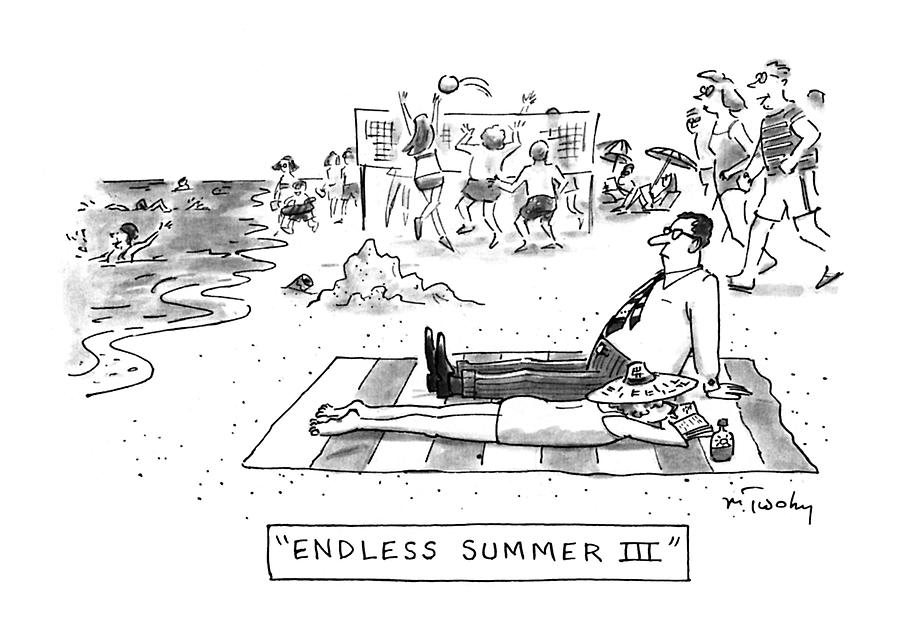 Endless Summer IIi Drawing by Mike Twohy