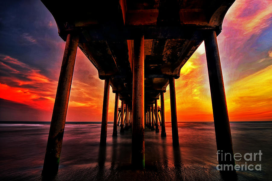 Endless Sunset Photograph by Peter Dang