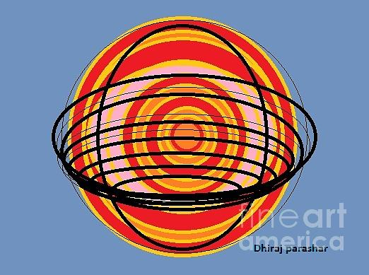 Eye Painting - Energy  by Dhiraj Parashar