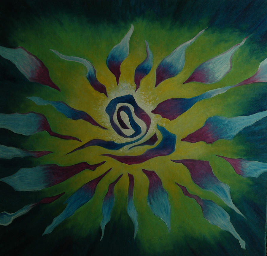Energy Release Painting by Joyce Hayes