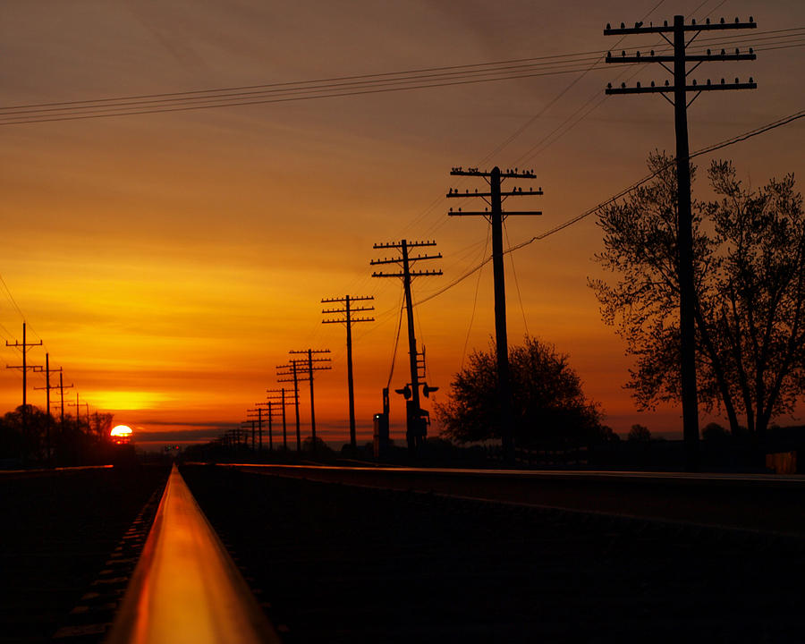 Sunset Photograph - Energy by Tom Druin