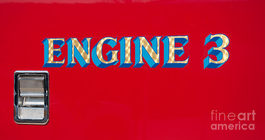 Engine 3 Photograph by Sari ONeal
