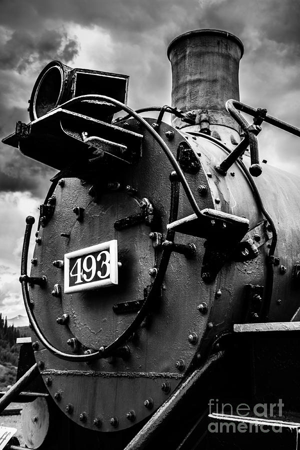 Engine 493 Photograph by Jim McCain
