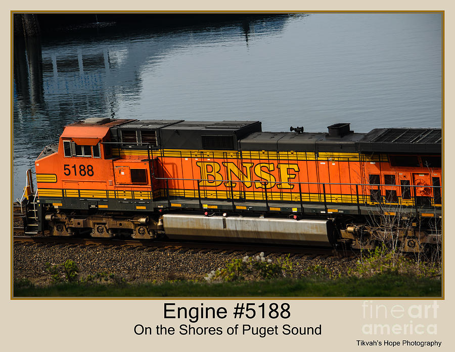 Engine #5188 Photograph by Tikvahs Hope