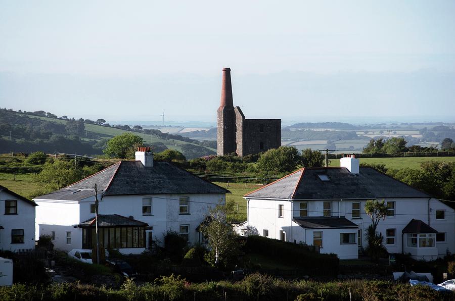 Engine House Chimney At Minions Photograph by Sinclair Stammers