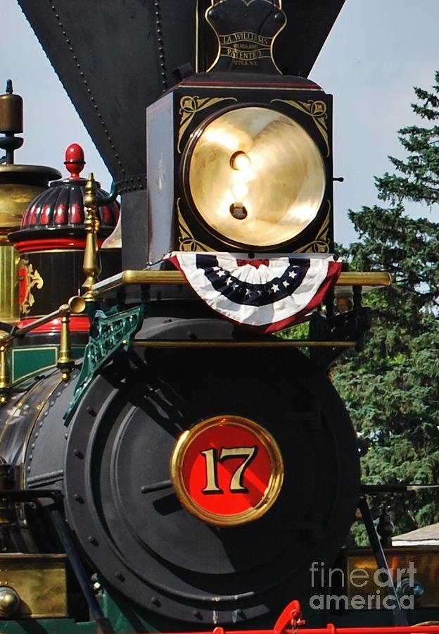Engine Number 17 Photograph by Bob Sample