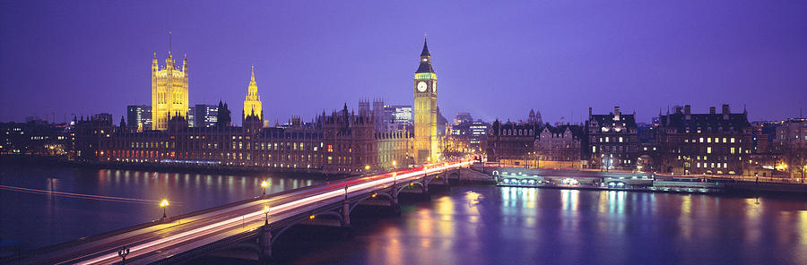 England, London, Parliament, Big Ben Photograph by Panoramic Images
