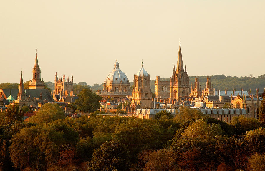 England, Oxford, city skyline Photograph by Max Dannenbaum