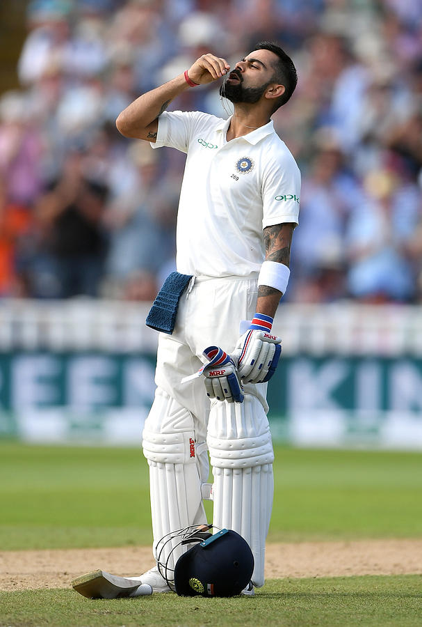 England v India: Specsavers 1st Test - Day Two Photograph by Stu Forster