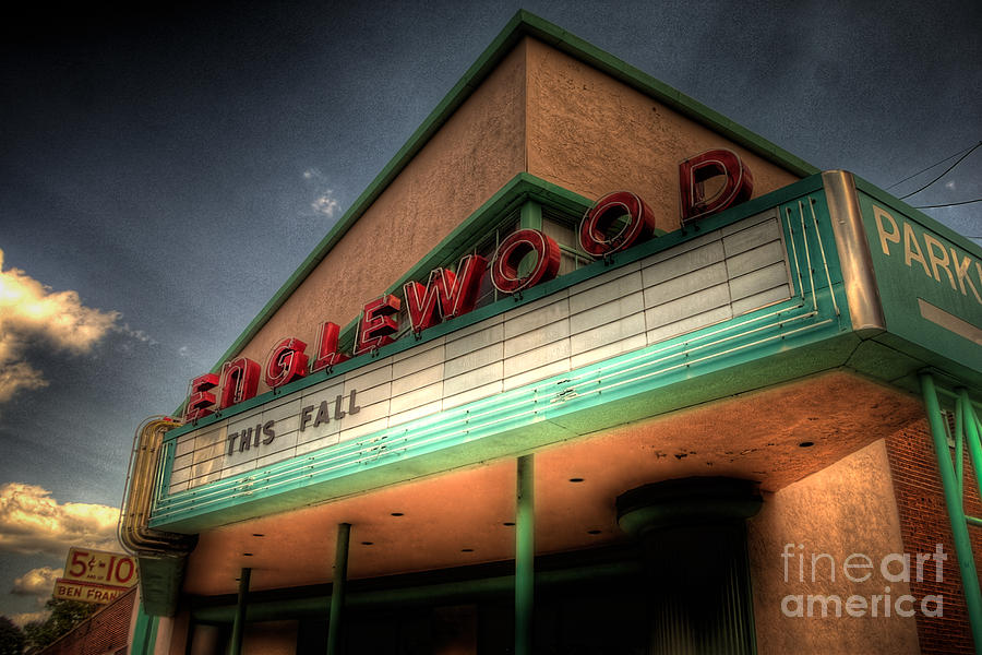 Norman Rockwell Photograph - Englewood Theater 4507 by Timothy Bischoff