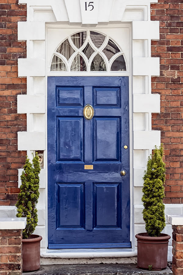 English Blue Door Photograph by Georgia Fowler - Fine Art America