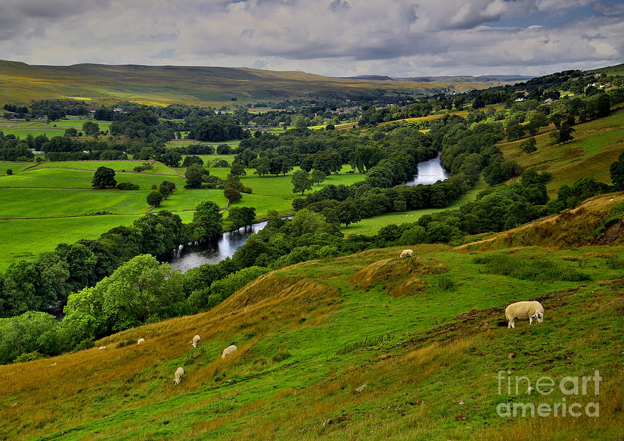English Dales Landscape Photograph by Martyn Arnold
