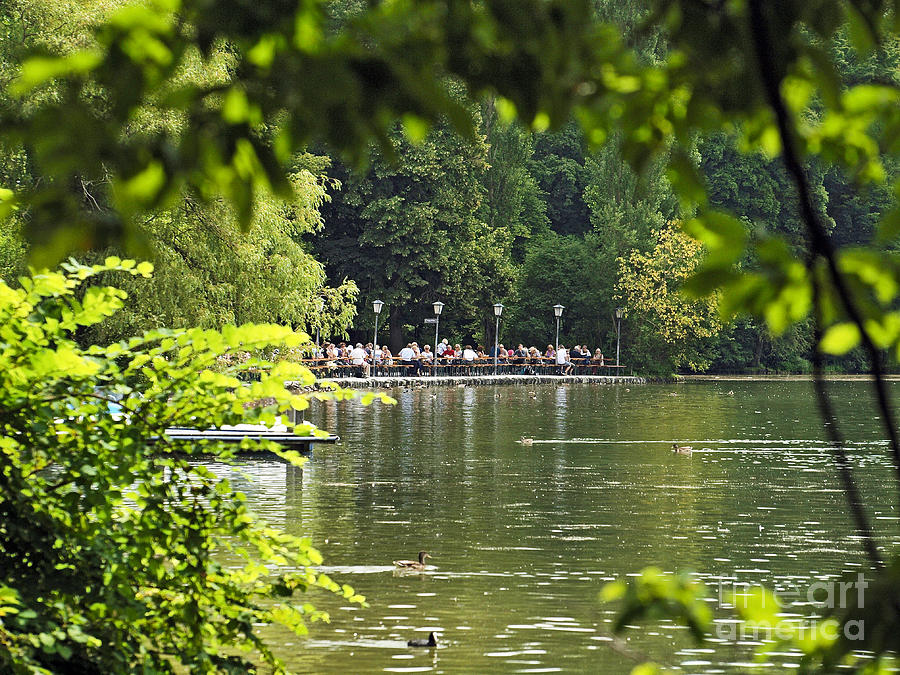 English Garden Munich Germany Photograph by Howard Stapleton - Fine Art