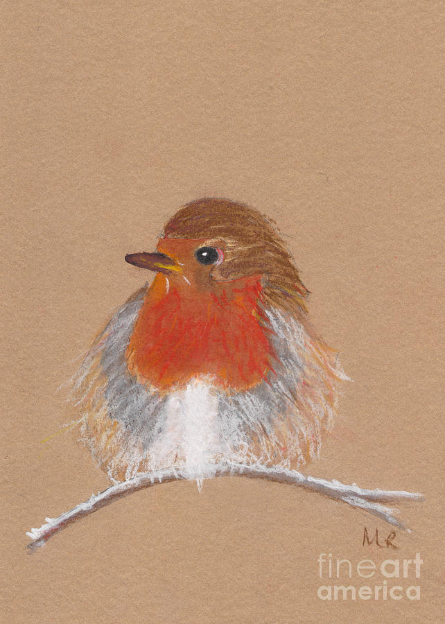 English Robin II Painting by Michelle Reeve