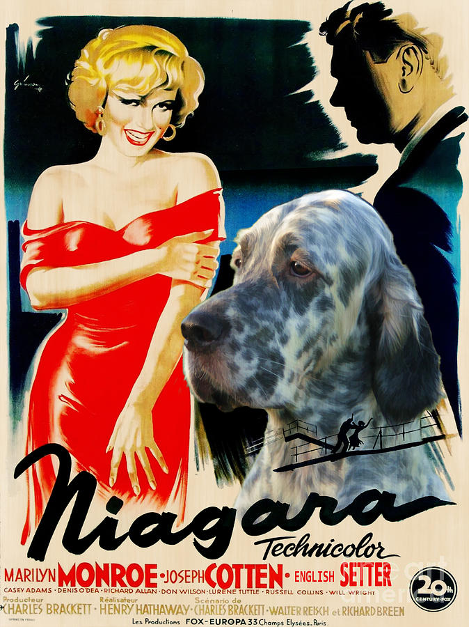 English Picture Print English Setter Dog Art Poster 