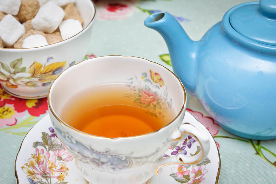 Tea Photograph - English tea by Tom Gowanlock