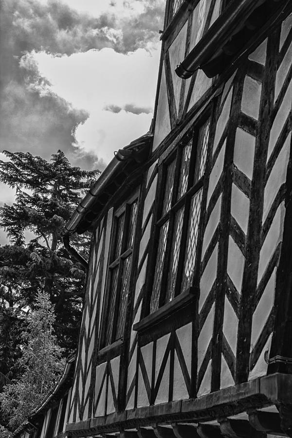 Architecture Photograph - English Tudor House by Georgia Clare