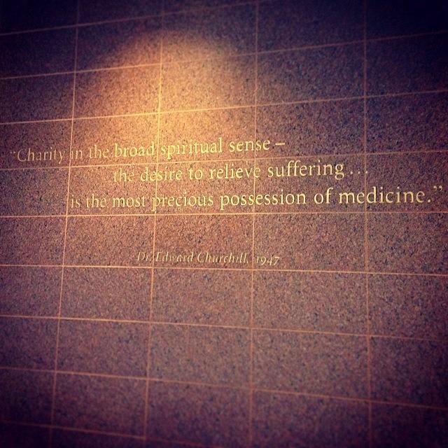 Medicine Photograph - Engraved On The Wall Of Massachusetts by Ashley Sandler 