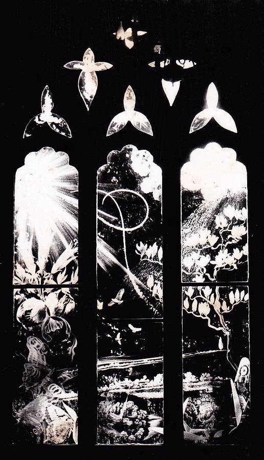 Engraved window Photograph by Guy Pettingell