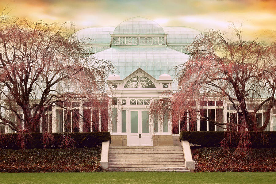 Spring Photograph - Enid A. Haupt Conservatory by Jessica Jenney