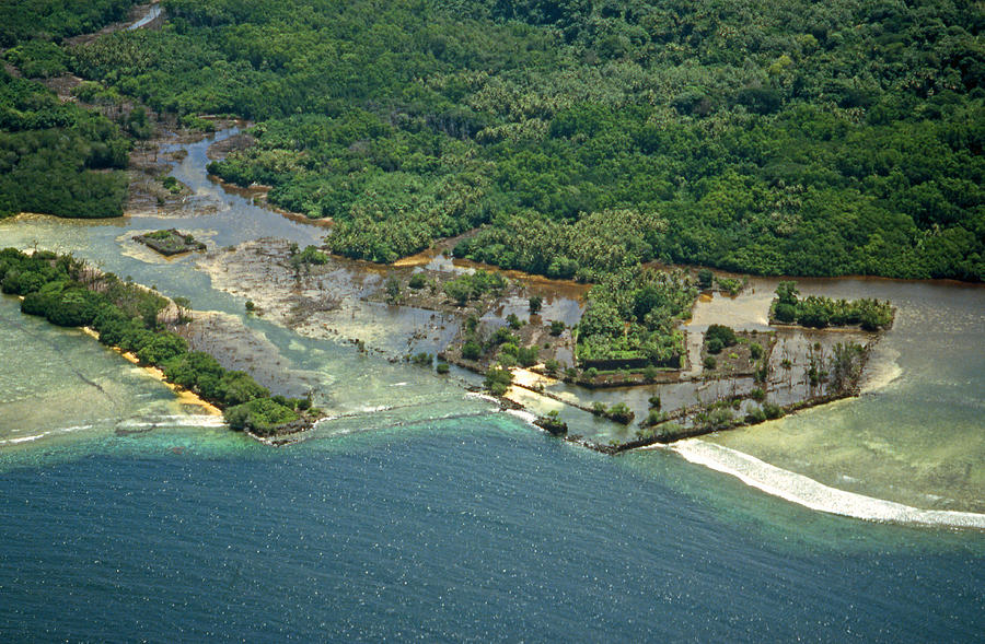 Nan Madol of Ancient Ponape Photograph by Bruce Blanchard - Pixels