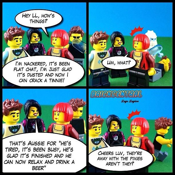 Enjoy My Comics! Go And Support My Photograph by Lego Legion