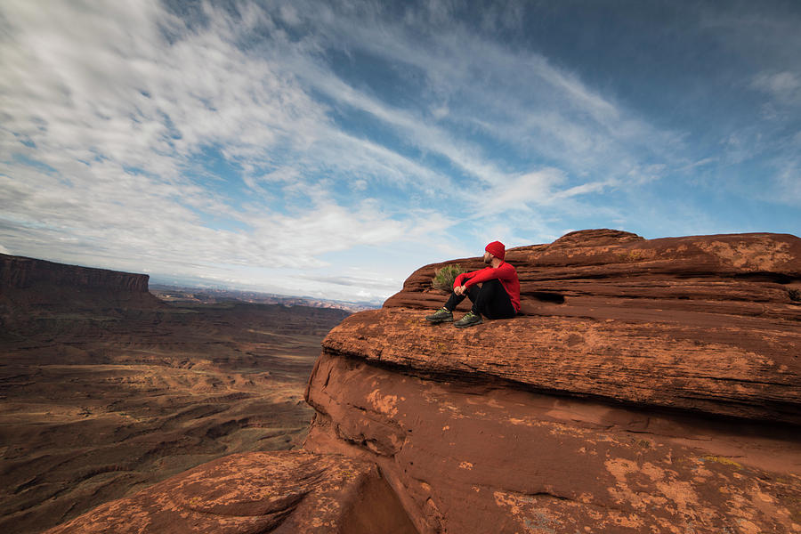 Enjoying The Expansive Views Photograph By Matthewbe Photography - Fine 