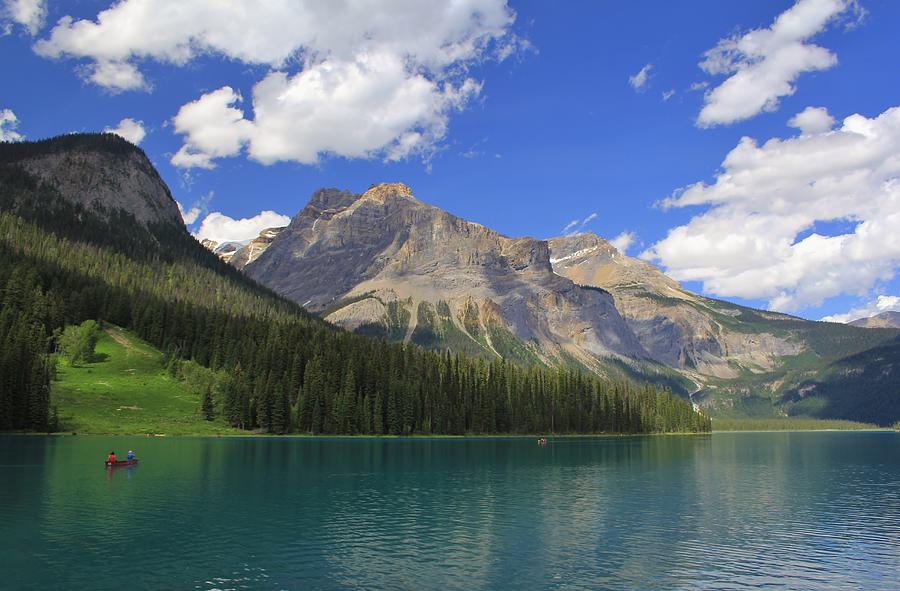 Emerald Lake Jasper National Park Photograph by Mo Barton - Pixels