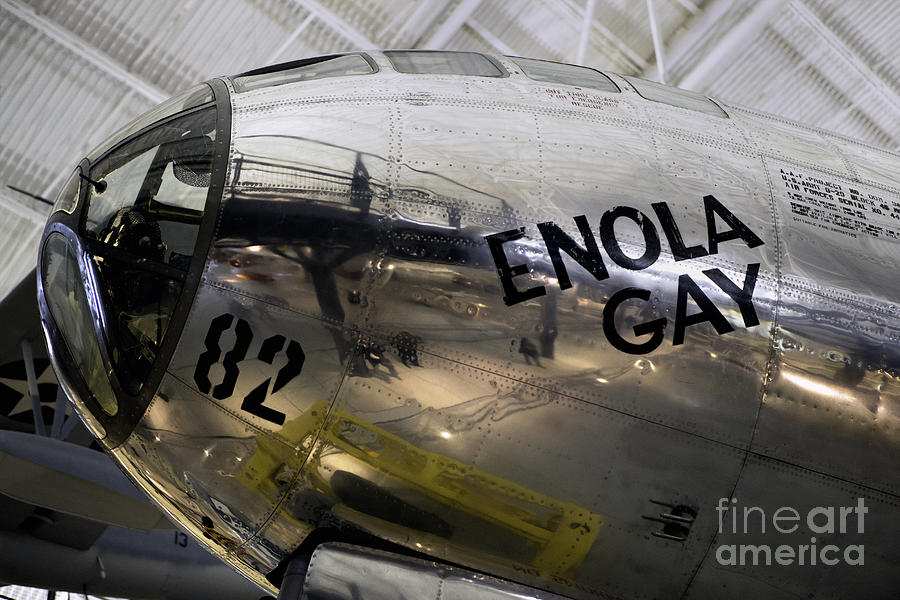 Airplane Photograph - Enola Gay by Jerry Fornarotto