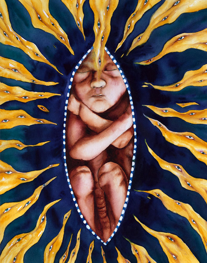 Soul Painting - Ensoulment by Rebecca Barham Soul Painting - Ensoulment by Rebecca Barham
