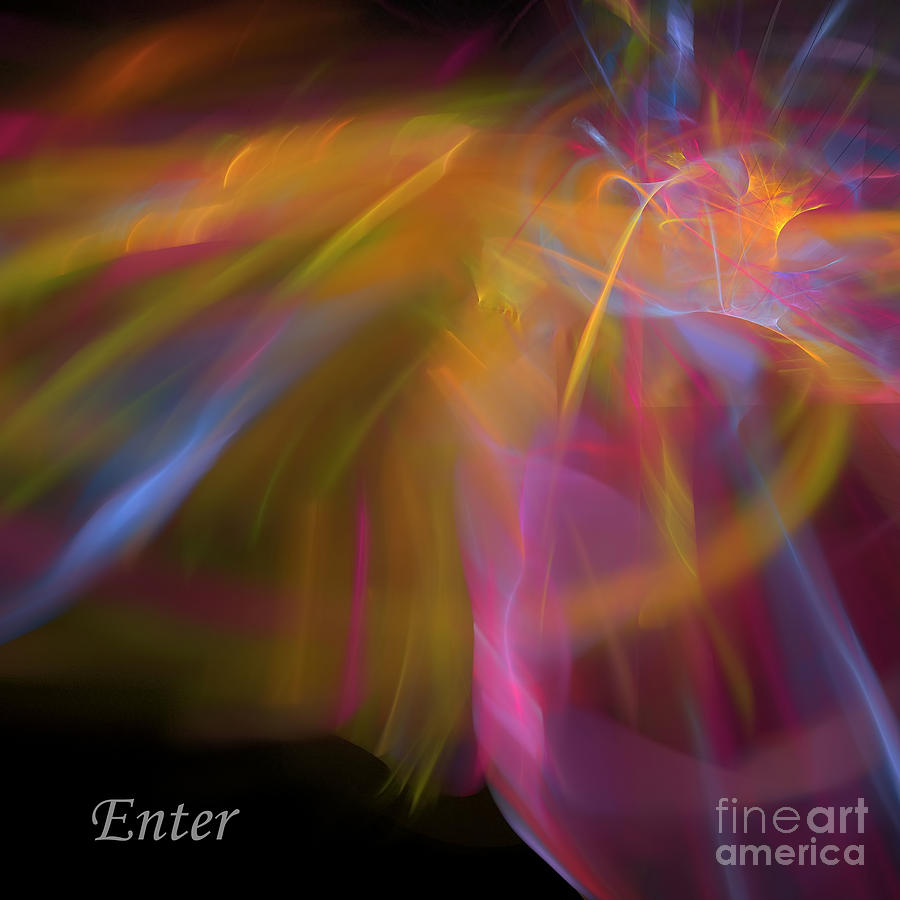 Enter Digital Art by Margie Chapman