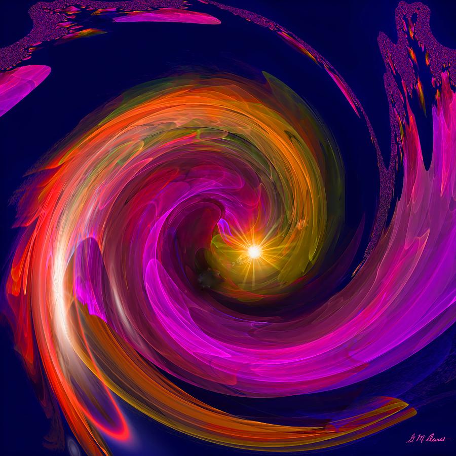 Abstract Digital Art - Entering Inner Space by Michael Durst