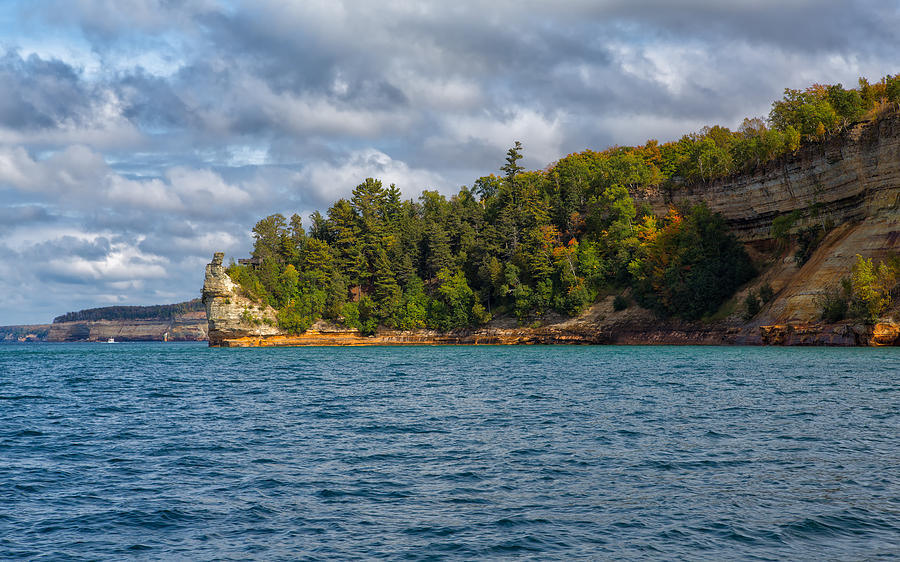 Entering Pictured Rocks National Lakeshore Photograph