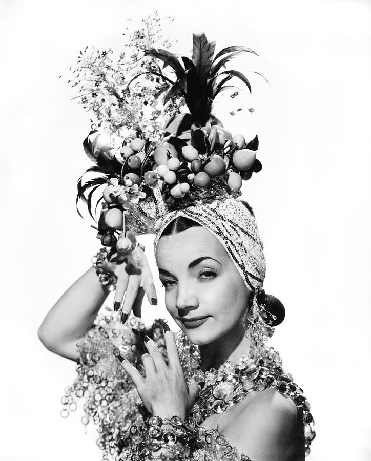 Entertainer Carmen Miranda Photograph by Underwood Archives
