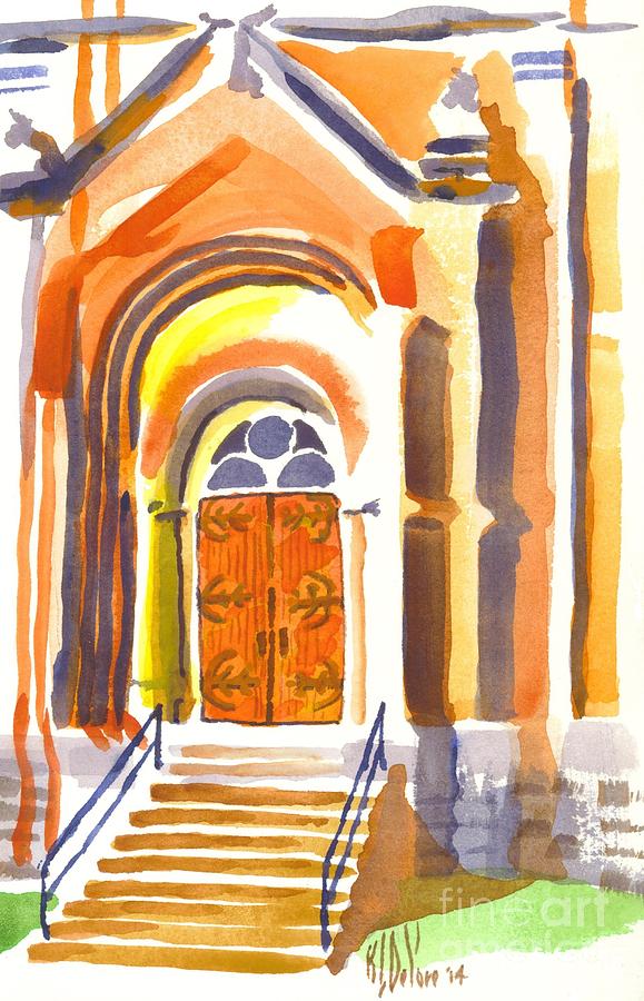 Entrance Painting by Kip DeVore